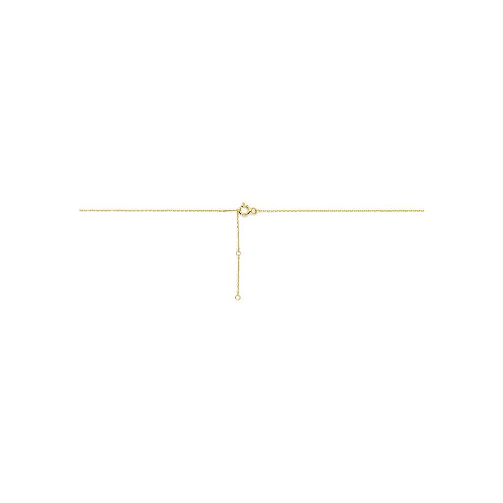 Halskette Herz 41 - 43 - 45 cm 14K Gelbgold