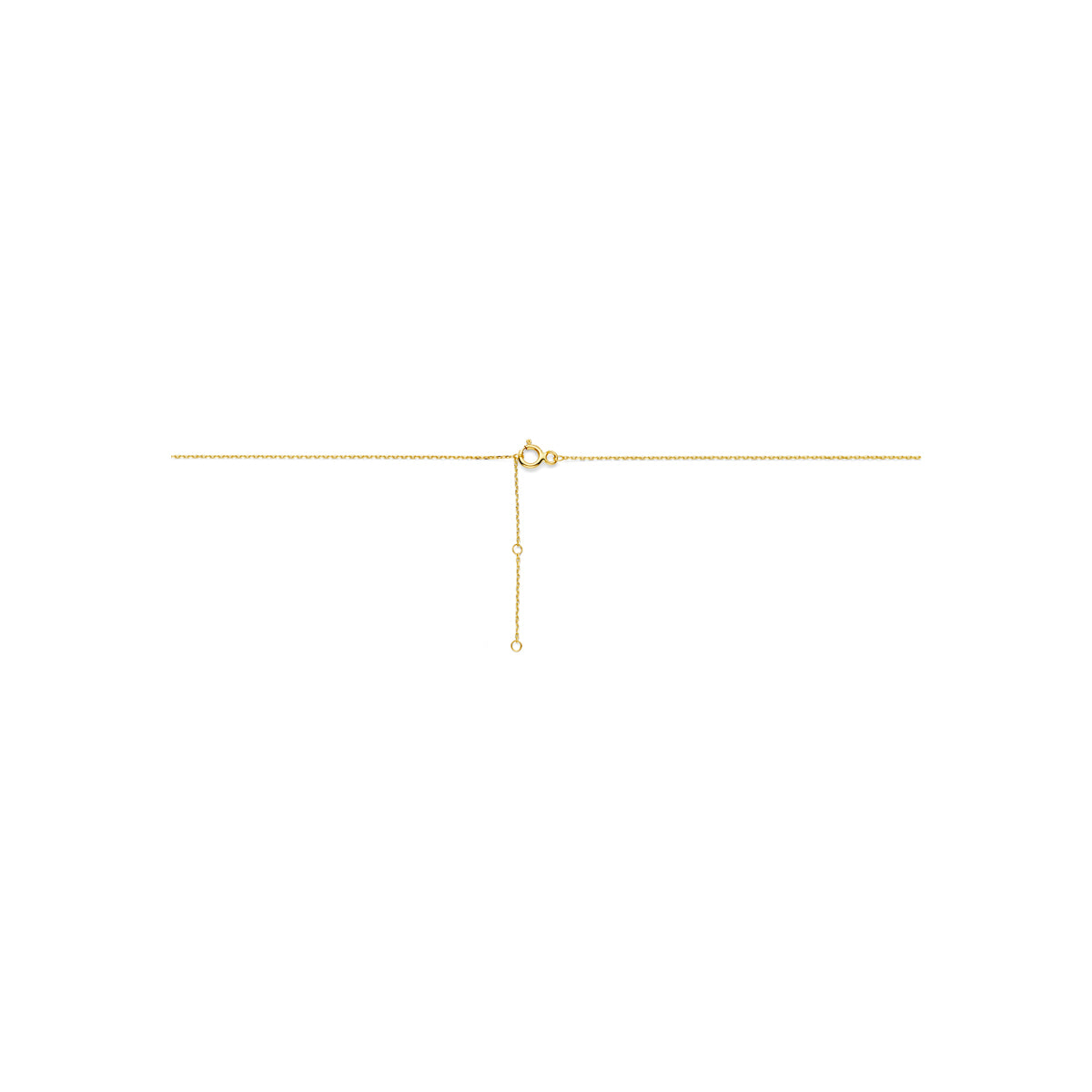Halskette Herz 41 - 43 - 45 cm 14K Gelbgold