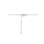 collier 40 - 42 - 44 cm 14K witgoud