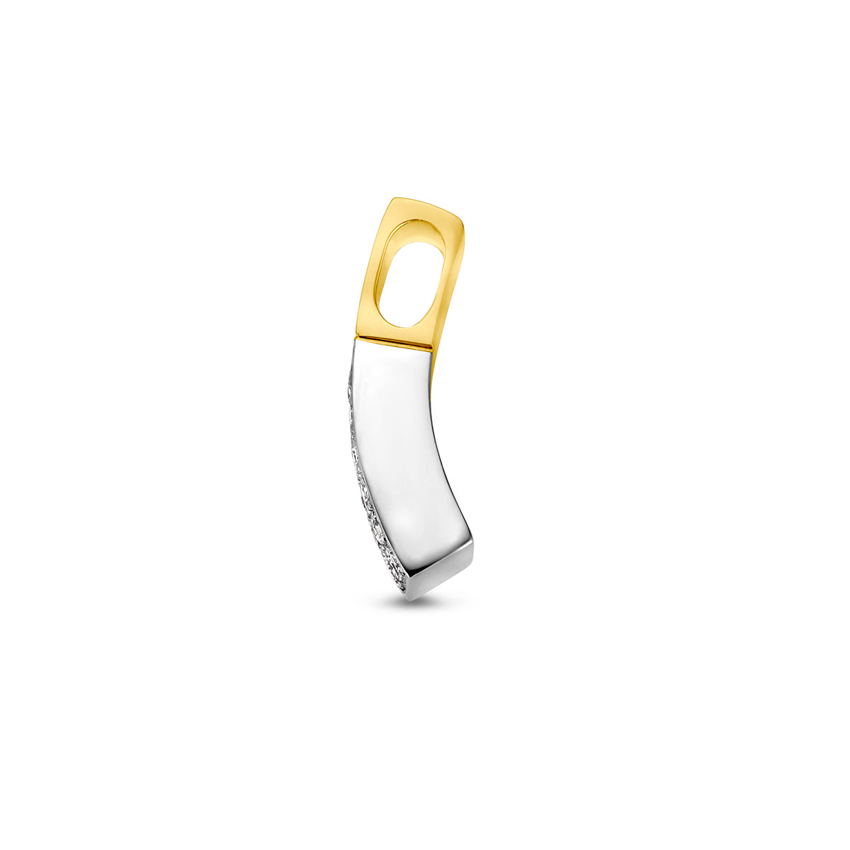 Anhänger Diamant 0,07 ct h si 14K Bicolor-Gold gelb/weiß