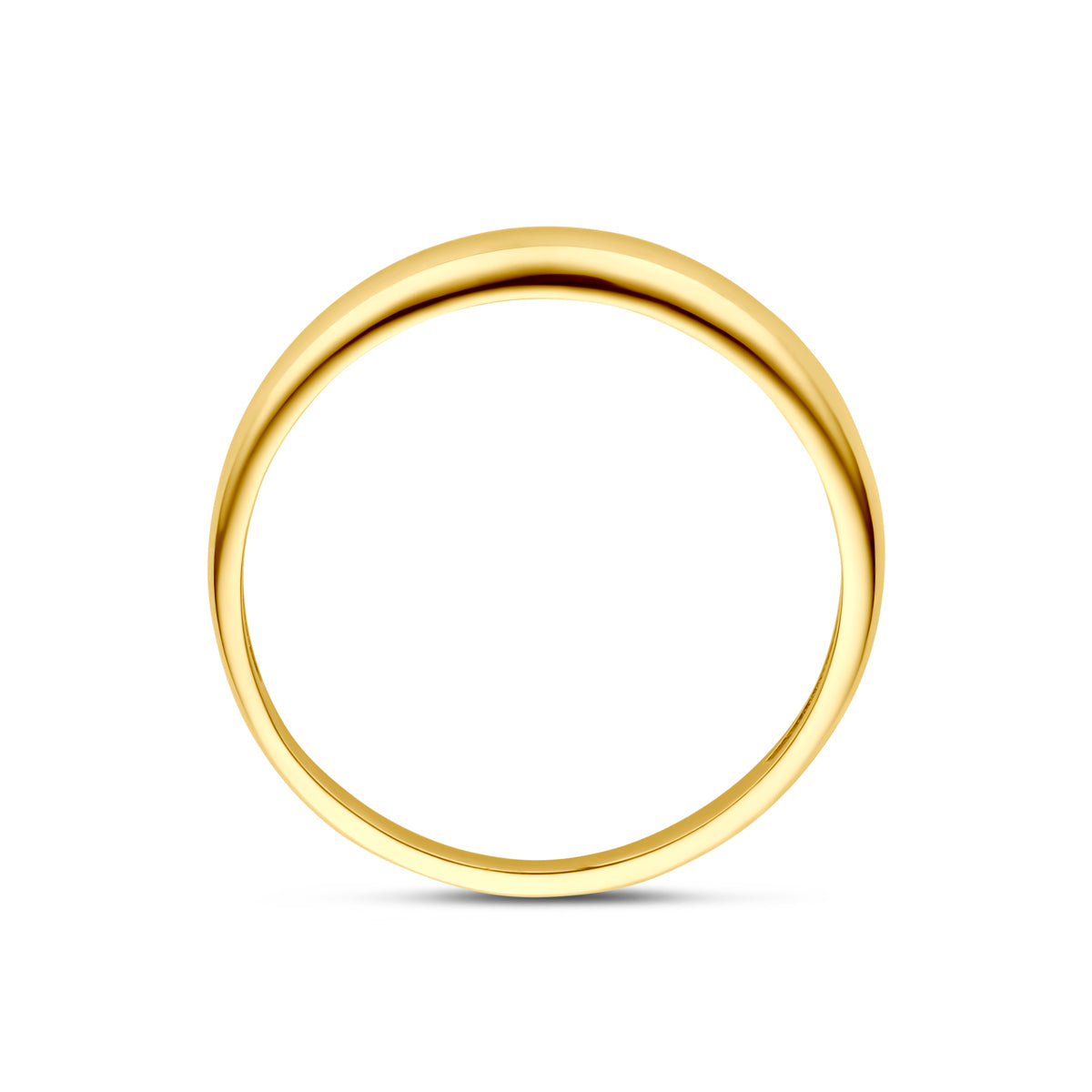 ring balloon 14K geelgoud