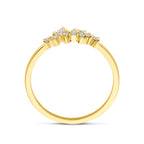 9K Ring Zirkonia 9K Gelb