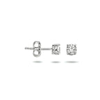 Ohrstecker Zirkonia 14K Weißgold
