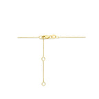 collier diamant 40 – 42 – 44 cm 0.10ct g si 18K geelgoud