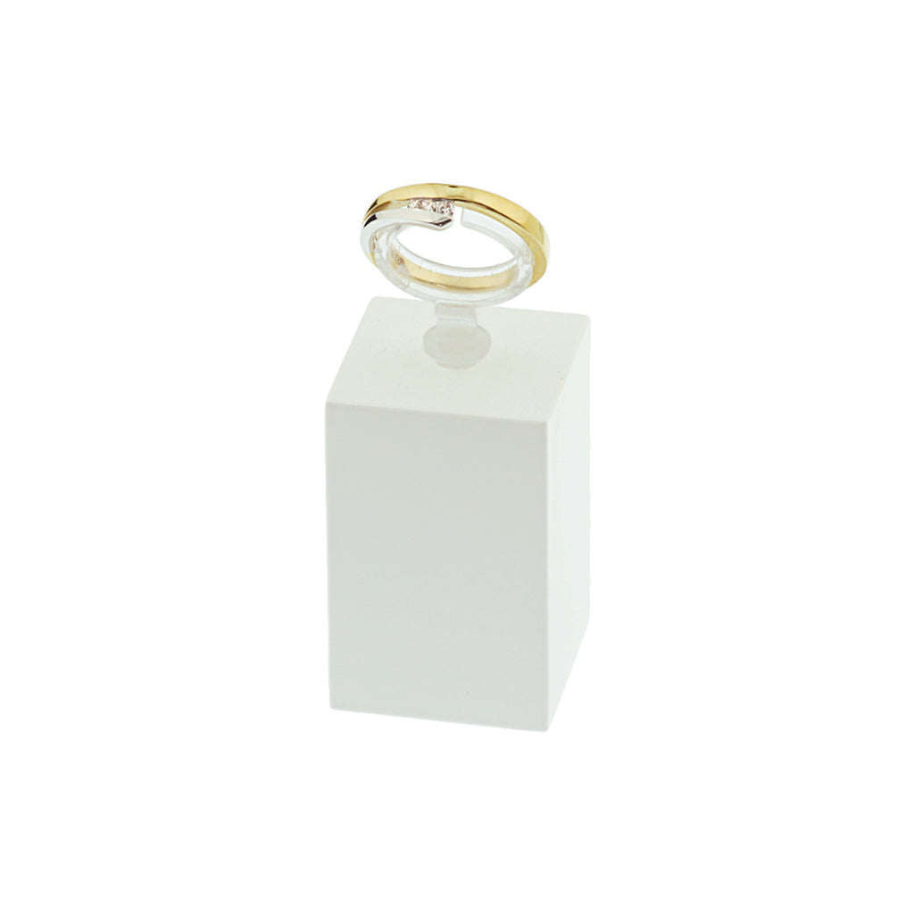 ring standaard wit + beugel 40 x 25 x 25 mm pos materialen