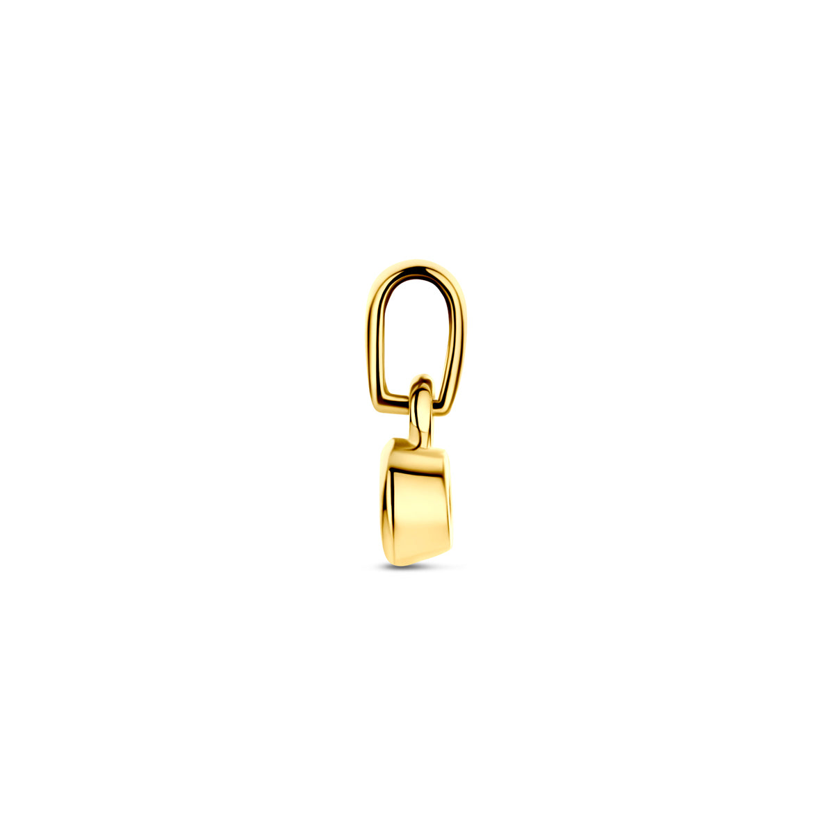 Anhänger Zirkonia 11 mm 14K Gelbgold