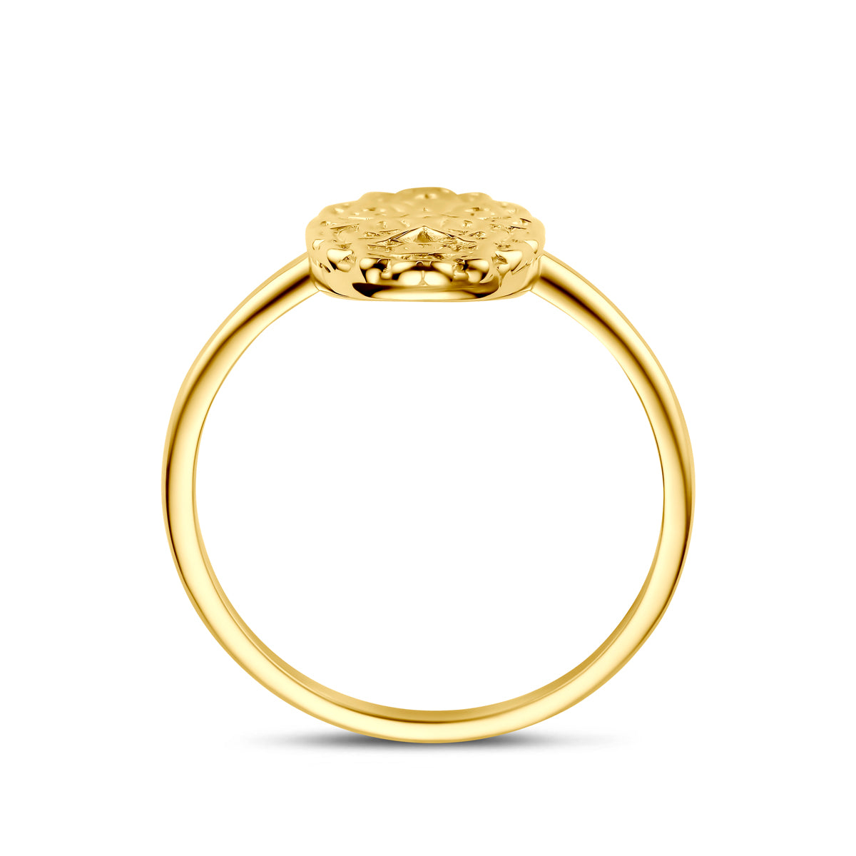 ring filigrain 14K geelgoud