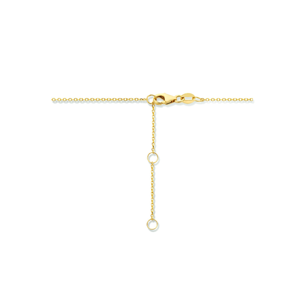 Halskette Herzen 40 - 42 - 44 cm 14K Gelbgold