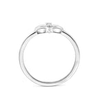 ring hartje zirkonia zilver gerhodineerd