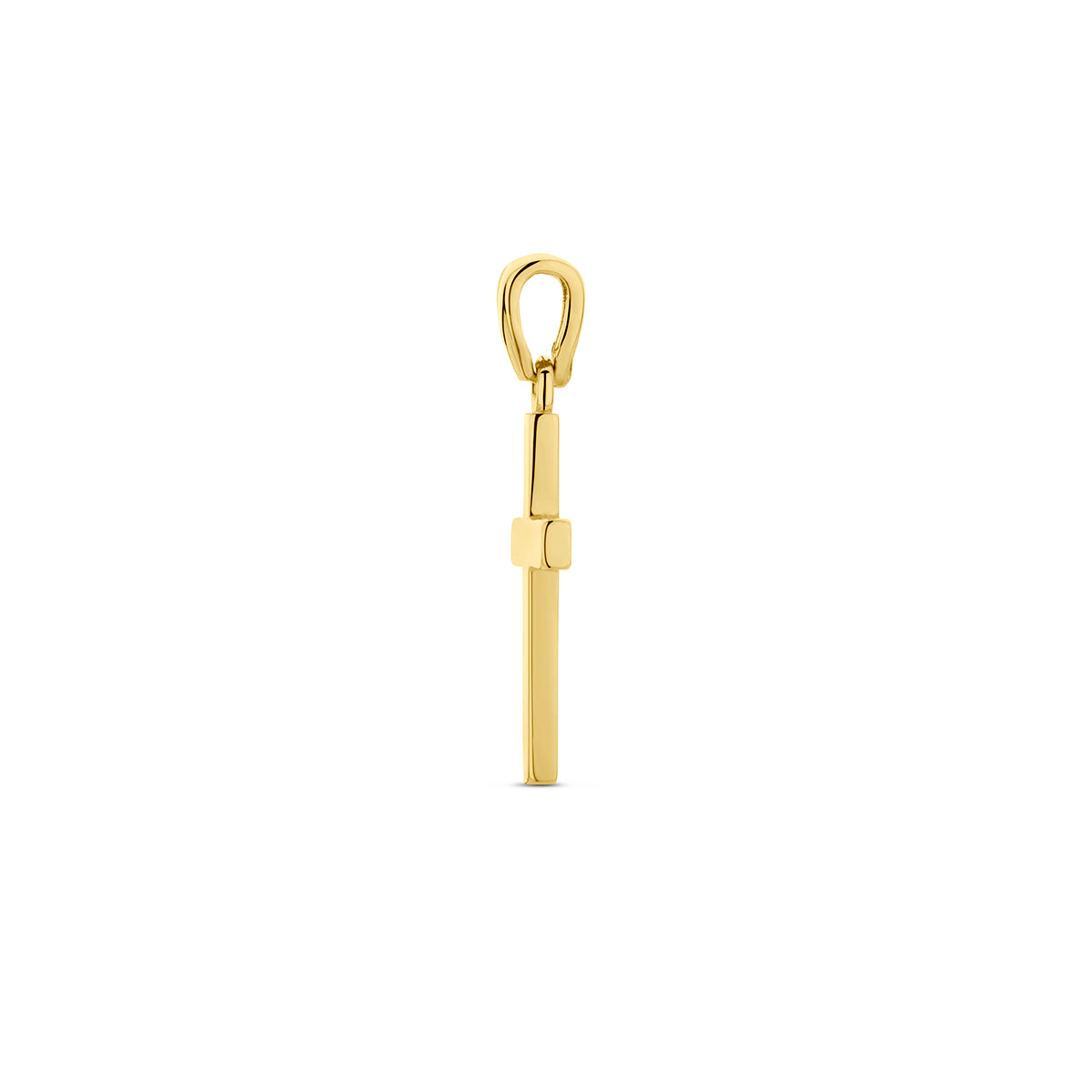 hanger kruis 14K geelgoud