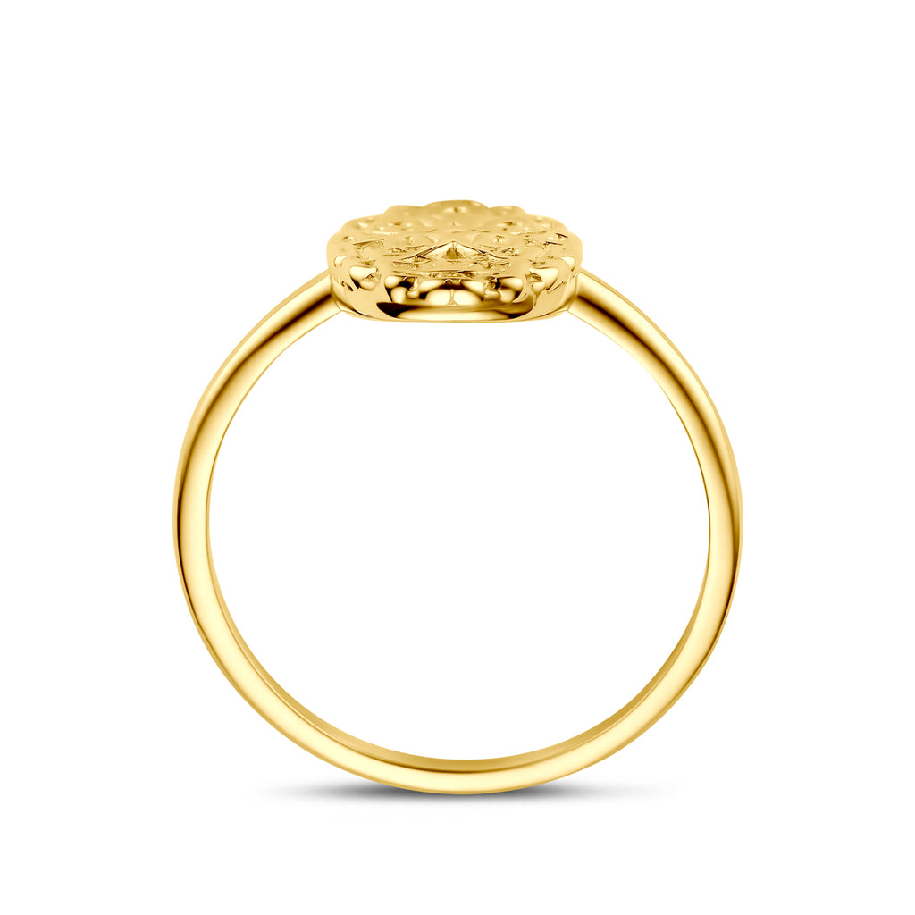 ring filigrain 14K geelgoud