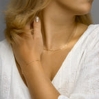 Armbandplatten 1,5 mm 16 - 17 - 18 cm 14K Gelbgold