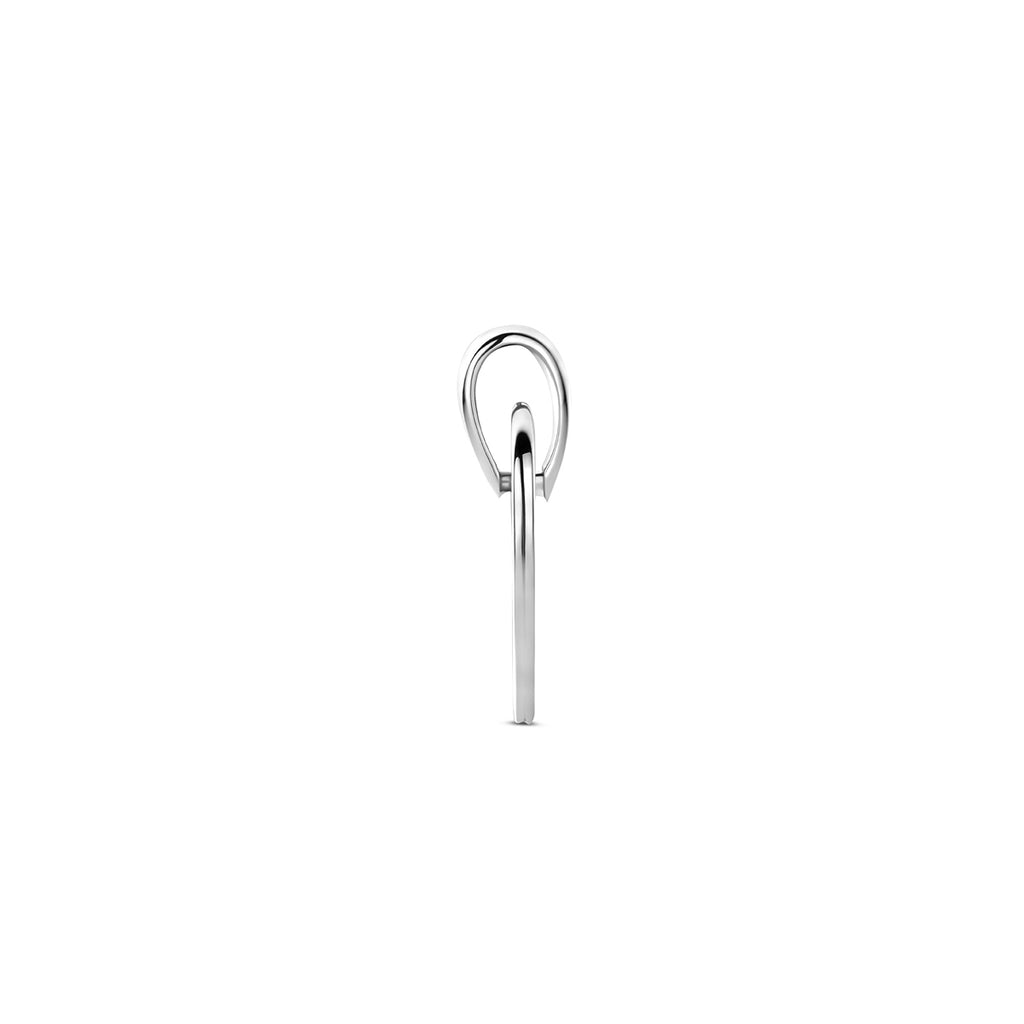 graveerhanger hartje 18 mm zilver gerhodineerd
