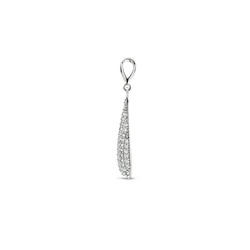 hanger zirkonia zilver gerhodineerd