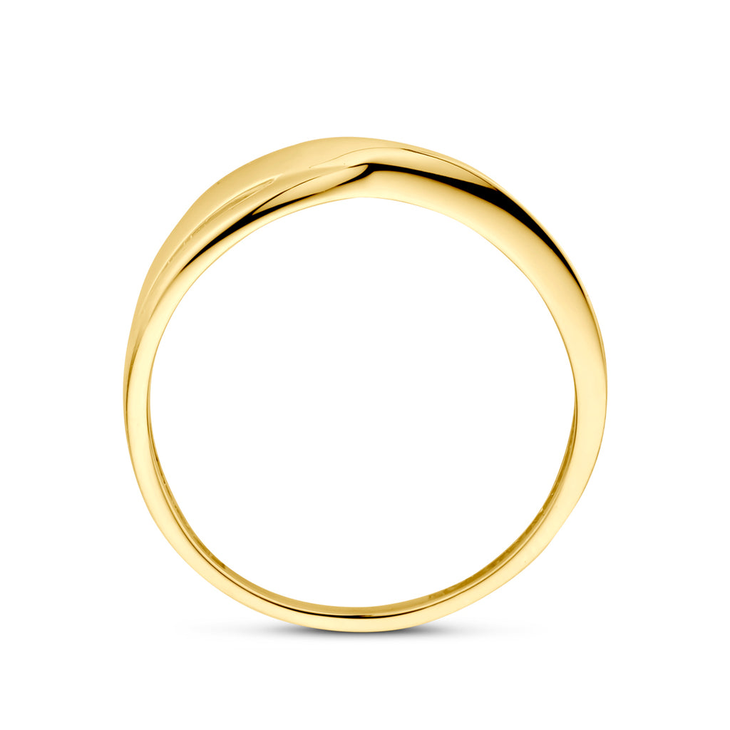 ring 14K geelgoud