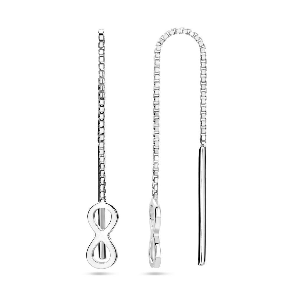 doortrekoorbellen infinity zilver gerhodineerd