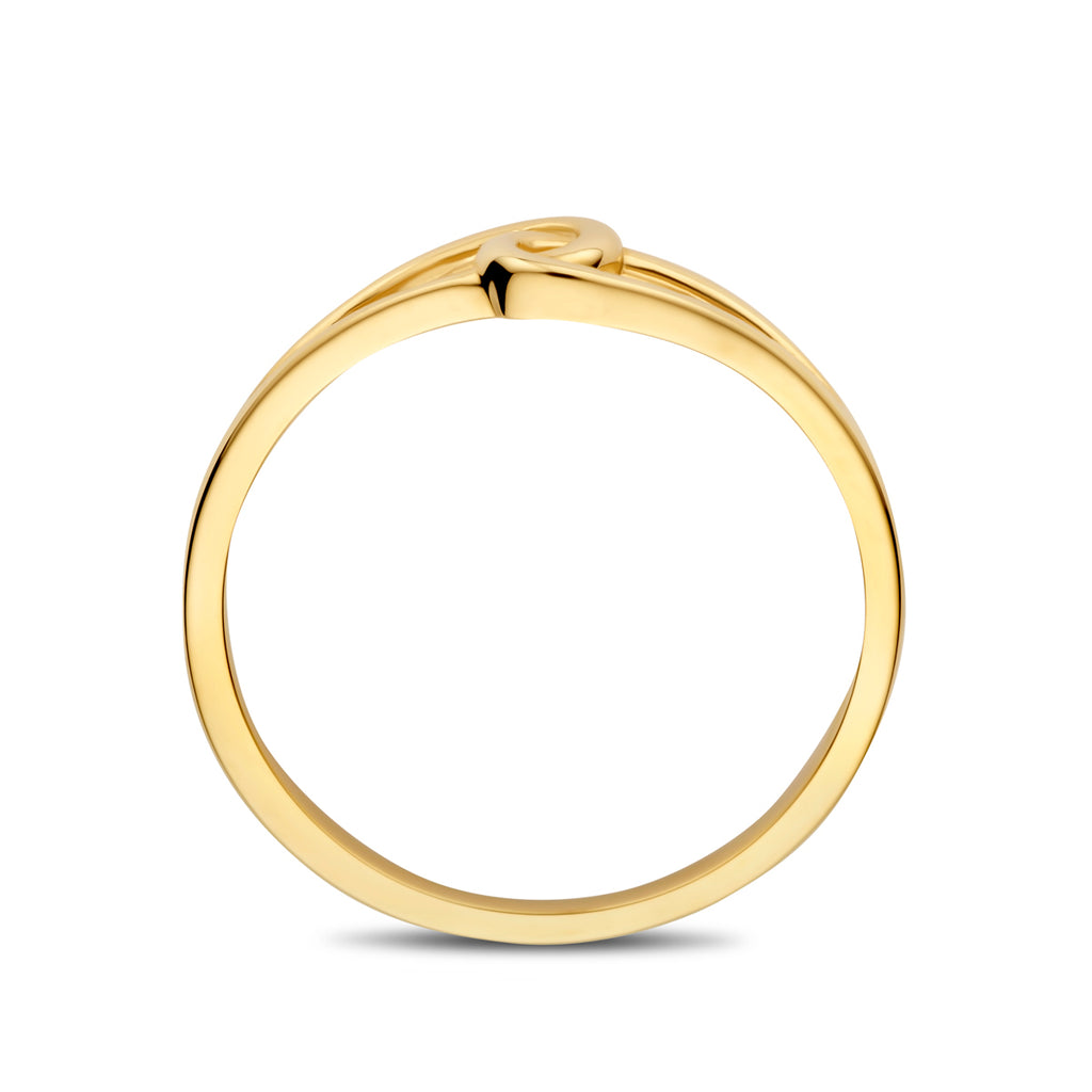 ring 14K geelgoud