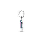 Anhänger Emaille Einhorn 10 mm Silber rhodiniert