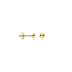 Ohrstecker Halbkugel 3,5 mm 14K Gelbgold