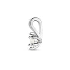 Anhänger mit synth. Geburtsstein 10 mm Silber rhodiniert