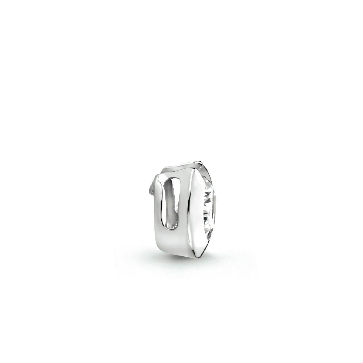 hanger zirkonia zilver gerhodineerd
