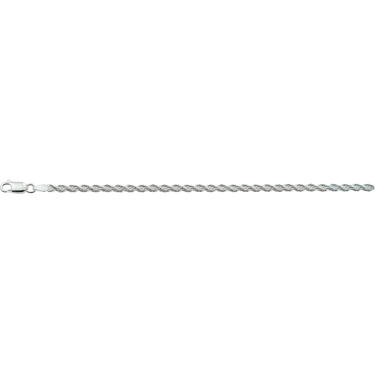 koord 3,0 mm zilver wit