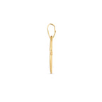 hanger kruis 20 mm 14K geelgoud