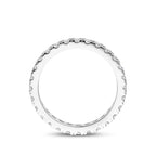 ring zirkonia zilver gerhodineerd