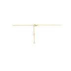 Onyx-Halskette 40 - 42 - 44 cm 14K Gelbgold