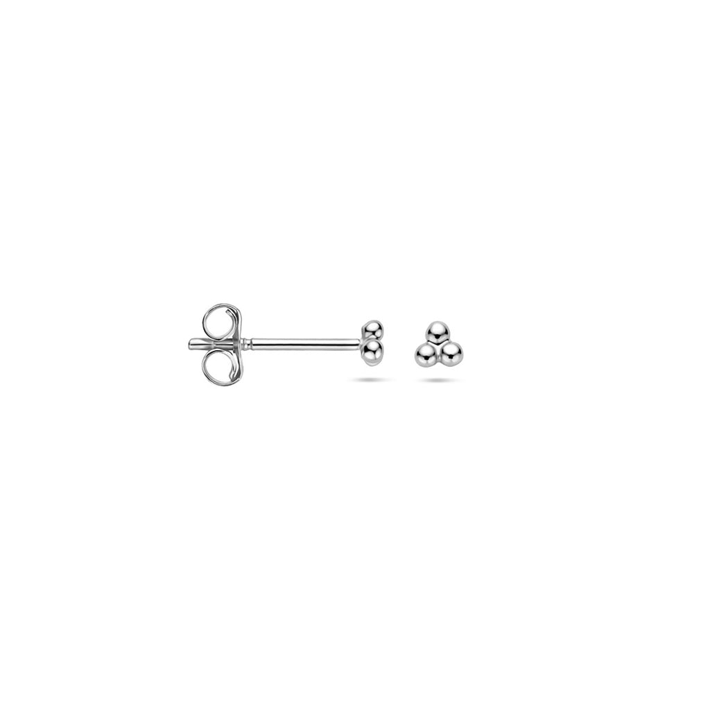 Ohrstecker Kügelchen 2,5 mm 14K Weißgold