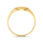 Gravurring 14K Gelbgold