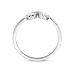 ring emaille regenboog zilver gerhodineerd