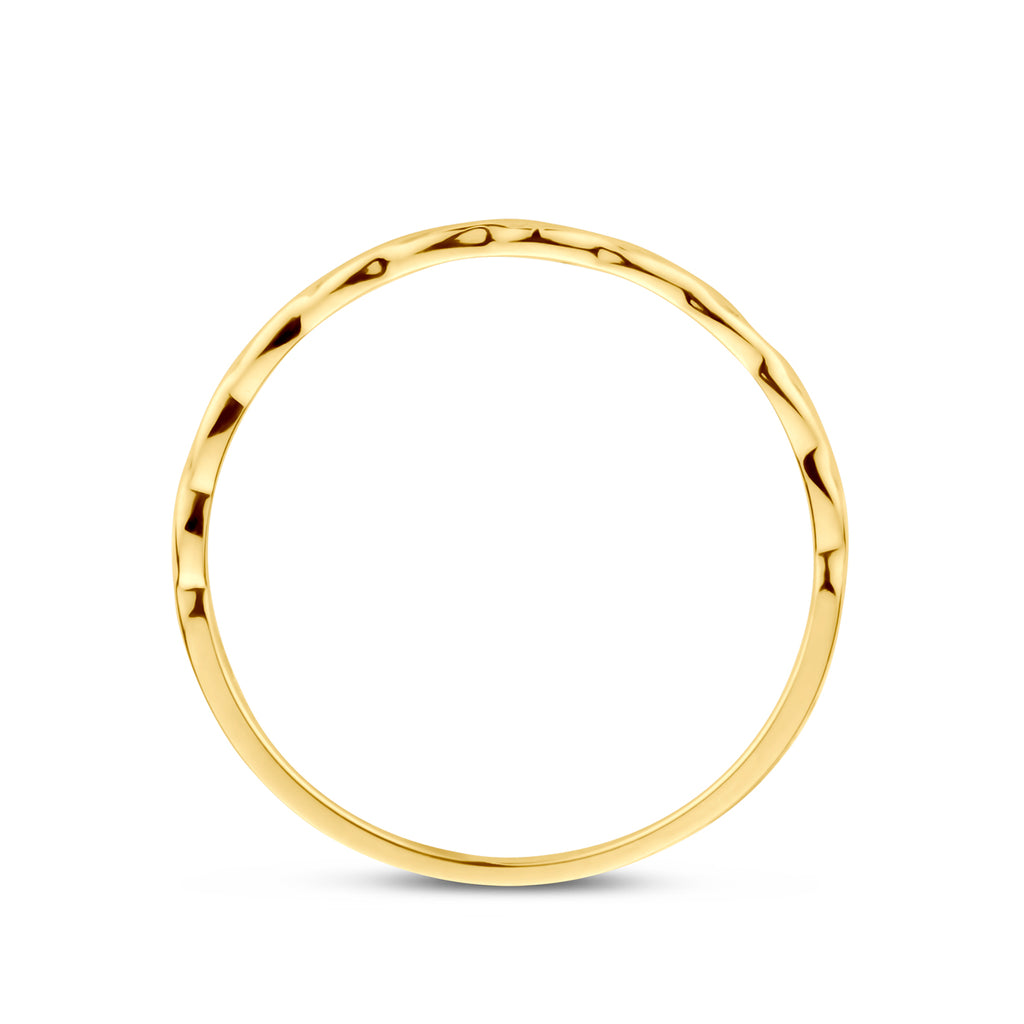 Ring aus 14-karätigem Gelbgold