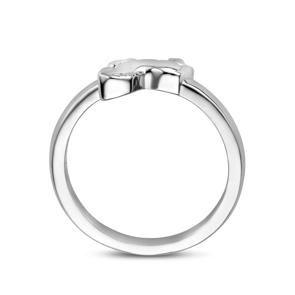 Ring Pferd Silber rhodiniert