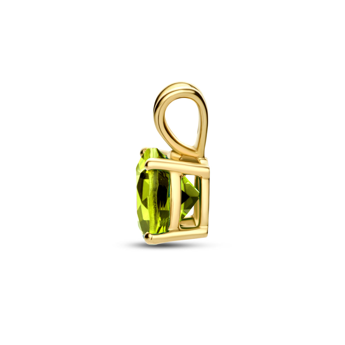 Anhänger Peridot 14K Gelbgold