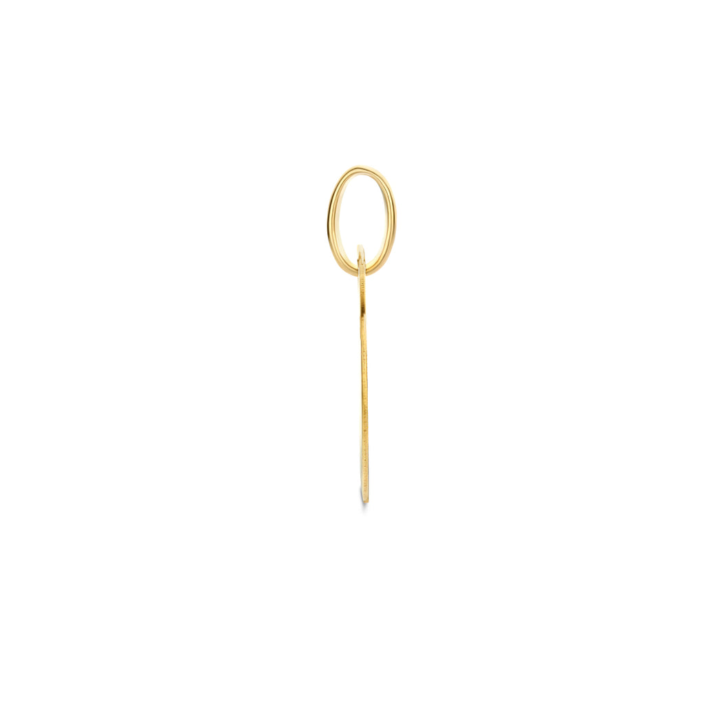 Gravuranhänger Rechteck 14K Gelbgold