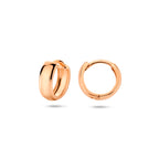 Klappohrringe 12 mm 14K Roségold