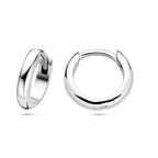 klapoorringen 3,0 mm halfronde buis zilver gerhodineerd