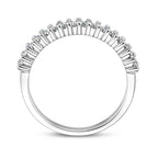 Ring Zirkonia Silber rhodiniert