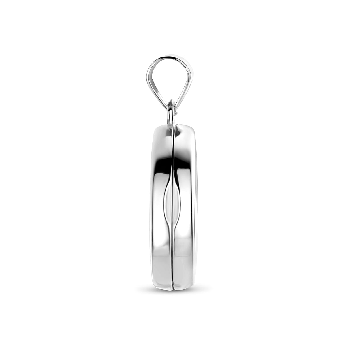 Medaillon 16,5 mm Silber rhodiniert