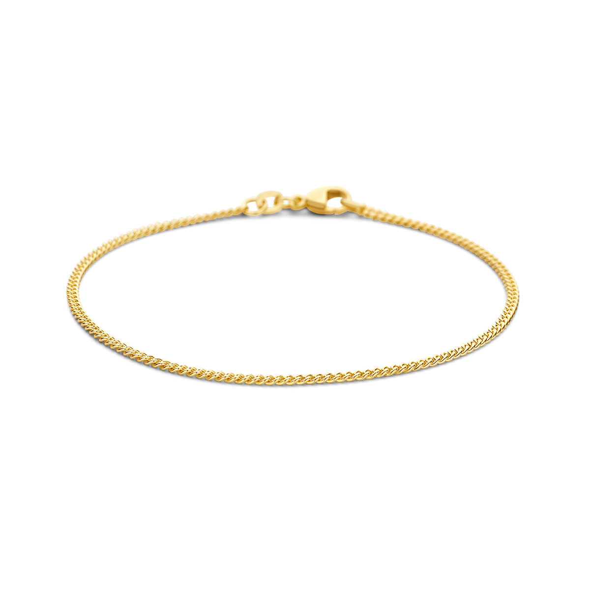 gourmette 1,7 mm 14K geelgoud