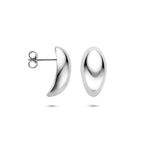 Ohrstecker 20 mm Silber rhodiniert
