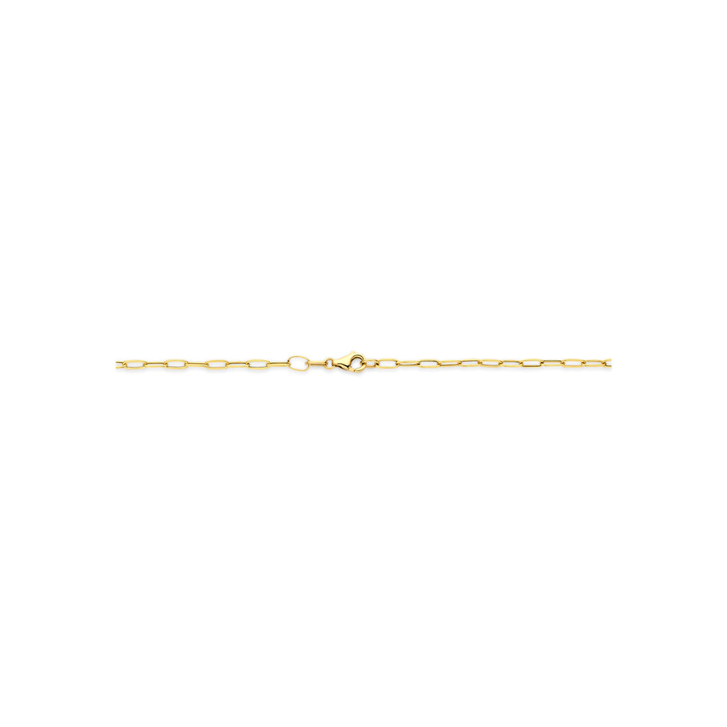 collier 2,3 mm 45cm 14K geelgoud