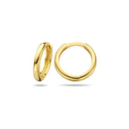 9K Klappcreolen 12,5 mm 9K Gelb