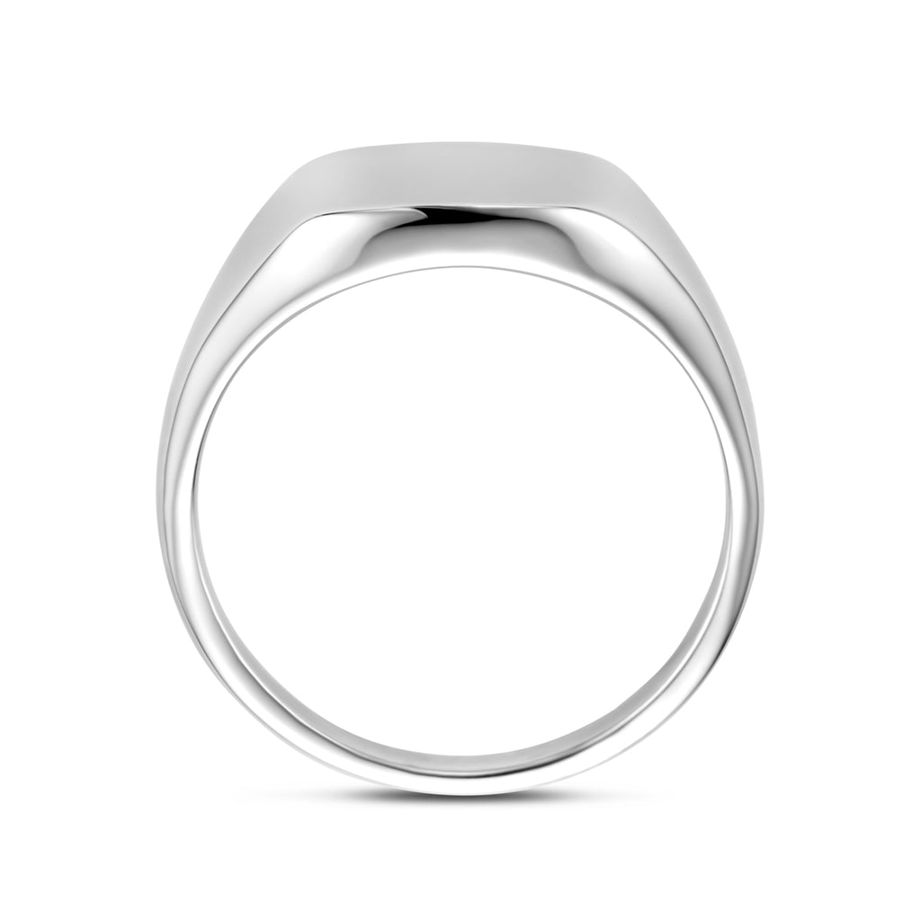 Gravurring Silber rhodiniert