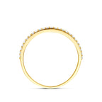 ring zirkonia 14K geelgoud
