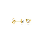 Ohrstecker Perle 4,5 mm 14K Gelbgold