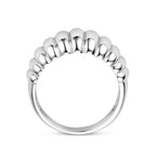 ring balloon zilver gerhodineerd