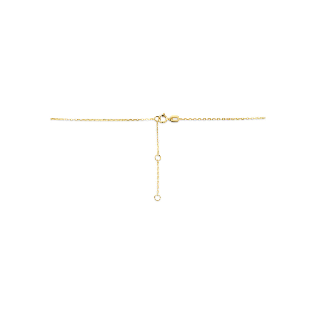 Halskette Herz 41 - 43 - 45 cm 14K Gelbgold
