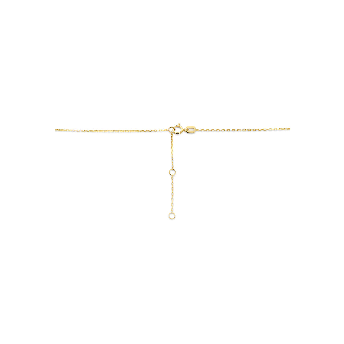 Halskette Herz 41 - 43 - 45 cm 14K Gelbgold